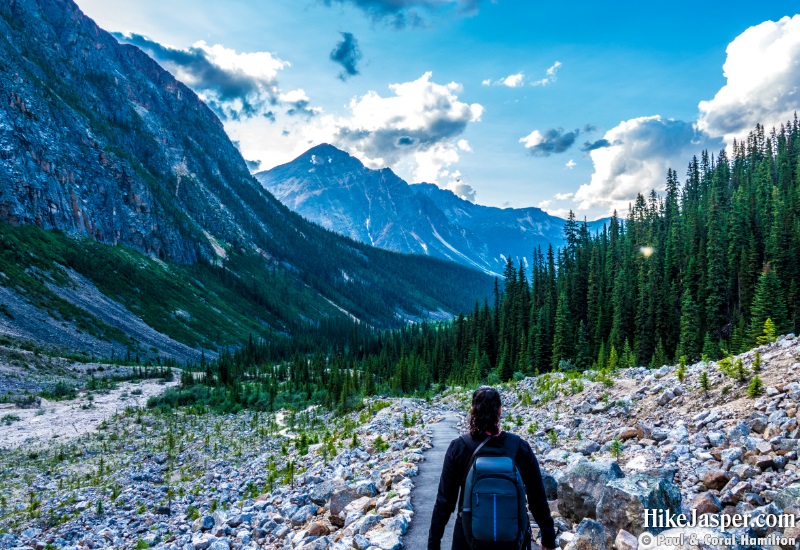 Hiking in July